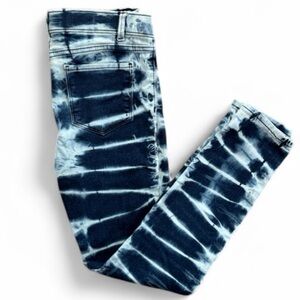 Wonder Nation Kids Blue Patterned Jeans